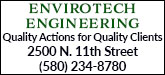 Envirotech Engineering Sponsorship Banner
